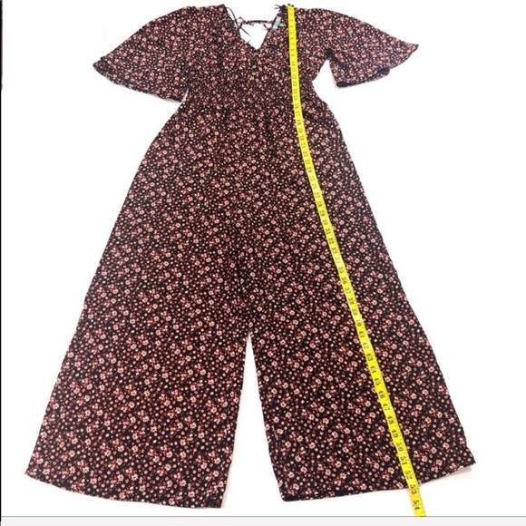 Good Luck Gem Smocked Waist Wide Leg Jumpsuit - Picture 3 of 11